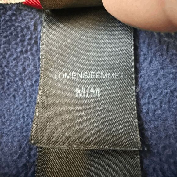 The North Face‎ Women's Long Sleeve Fleece 1/4 Zip Pullover Blue Size Medium - Picture 4 of 10